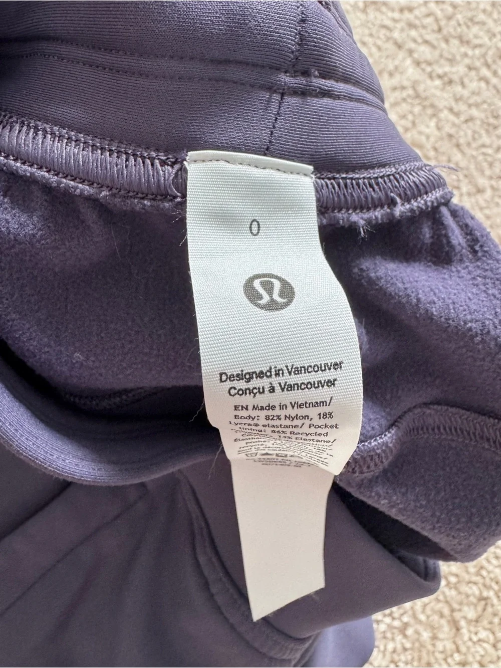 lululemon athletica Adaptive State High Rise Jogger Size 0